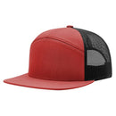 168 Richardson 7 Panel Trucker Hats, Custom Embroidery