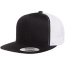 Custom Embroidery, 6006 YP Classics Five-panel Classic Trucker Hats, Flat Bill