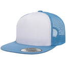 Custom Embroidery, 6006 YP Classics Five-panel Classic Trucker Hats, Flat Bill