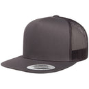 Custom Embroidery, 6006 YP Classics Five-panel Classic Trucker Hats, Flat Bill