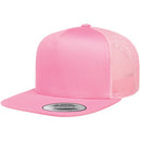 Custom Embroidery, 6006 YP Classics Five-panel Classic Trucker Hats, Flat Bill