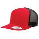 Custom Embroidery, 6006 YP Classics Five-panel Classic Trucker Hats, Flat Bill