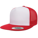 Custom Embroidery, 6006 YP Classics Five-panel Classic Trucker Hats, Flat Bill