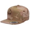 Custom Embroidery, 6089M YP Classics Premium Flat Bill Snapback Multicam Hats