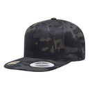 Custom Embroidery, 6089M YP Classics Premium Flat Bill Snapback Multicam Hats