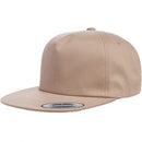 Custom Embroidery, 6502 YP Classics Unstructured Five-Panel Snapback Hats, Flat Bill