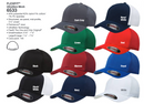 Custom Embroidery, 6533 FlexFit Ultrafiber Mesh Hats