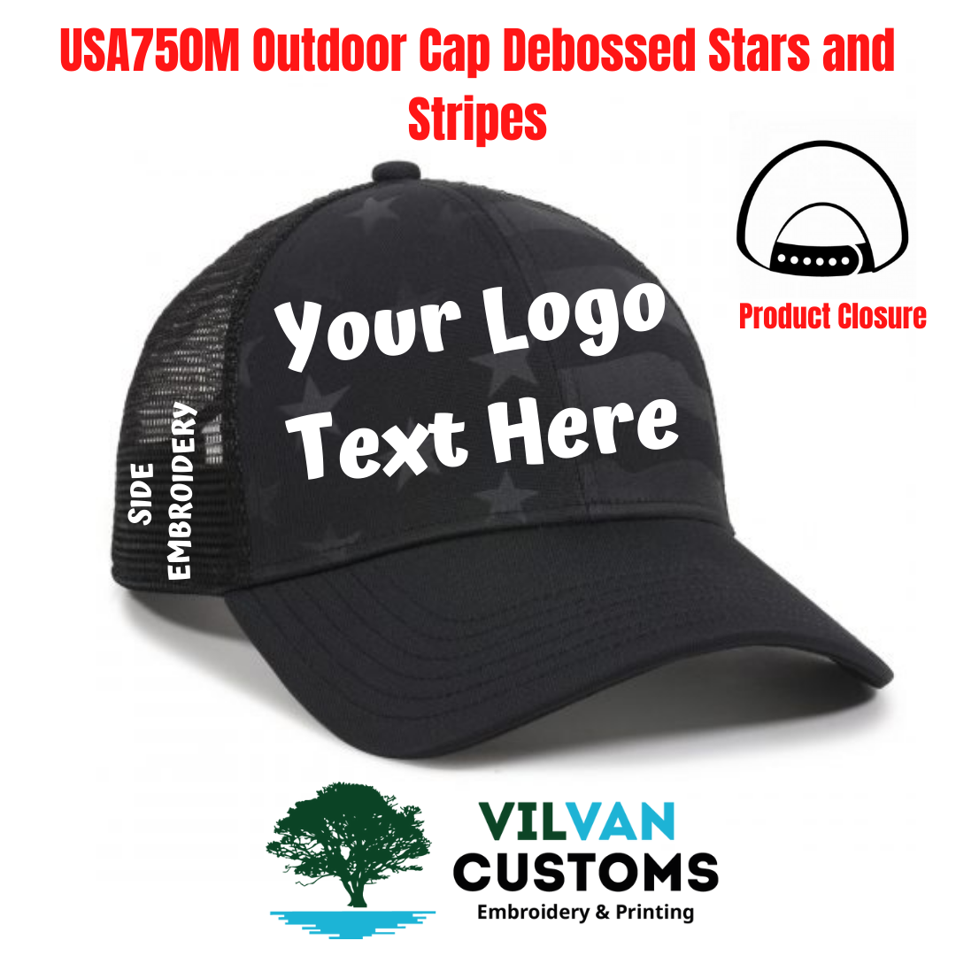 Outdoor Cap PFC100 Hat with Custom Embroidery