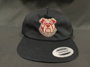 Custom Embroidery, 6502 YP Classics Unstructured Five-Panel Snapback Hats, Flat Bill