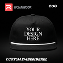 Flat Bill, 256 – Richardson Umpqua- Snapback Hats, Custom Embroidery