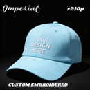 Custom Embroidery, X210P Imperial The Original Performance Hats