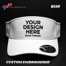 Custom Embroidery, 8110 Flexfit One Ten Visor
