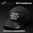 Custom Embroidery, 6277 Flexfit Multicam Cotton Blend Hats