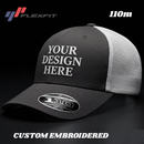 Custom Embroidery, 110M Flexfit 110 Mesh Back Hats