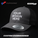 Custom Embroidery, 6506 YP Classics Retro Trucker Hats