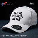180 Flexfit Delta Seamless Hats, Custom Embroidery