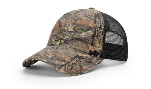 Richardson - Washed Printed Trucker 111P Camo, Custom Embroidery