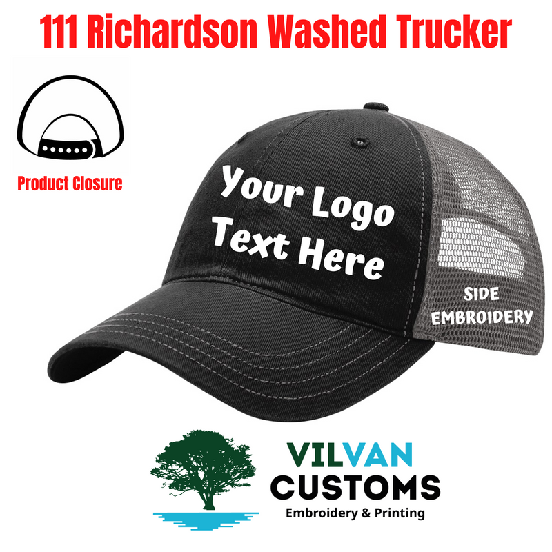 111 richardson washed trucker