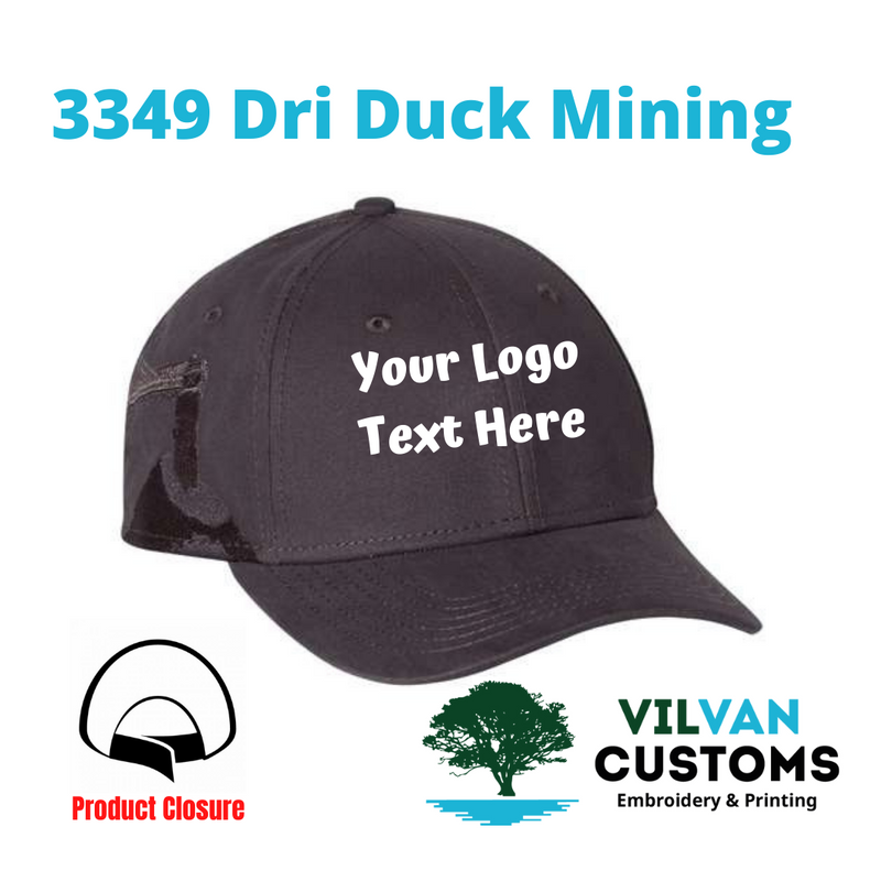 3349 Dri Duck Mining, Custom Embroidery