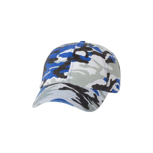 VC300 Valucap Classic Dad Hat Camo Patterns, Custom Embroidery
