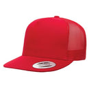 Custom Embroidery, 6006 YP Classics Five-panel Classic Trucker Hats, Flat Bill
