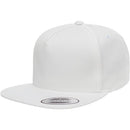 Custom Embroidery, 6007 YP Classics Five-panel Cotton Twill Snapback Flat Bill Hats