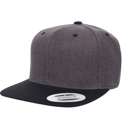 Custom Embroidery, 6089M YP Classics Premium Flat Bill Snapback Hats