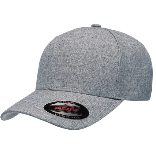 Custom Embroidery, 6350 Flexfit Heatherlight Melange Hats