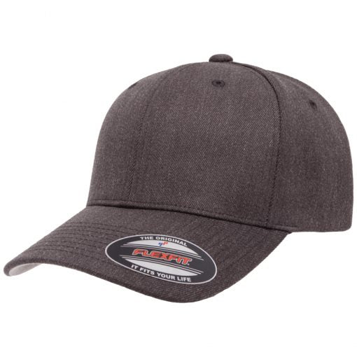 Alaska State Outline Flexfit Hat XL-2XL / Dark Grey