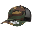 Custom Embroidery, 6606CA – YP Classics Camo Retro Trucker Hats