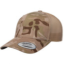Custom Embroidery, 6606MC YP Classics Multicam Retro Trucker  Camo Hats
