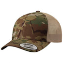 Custom Embroidery, 6606MC YP Classics Multicam Retro Trucker  Camo Hats