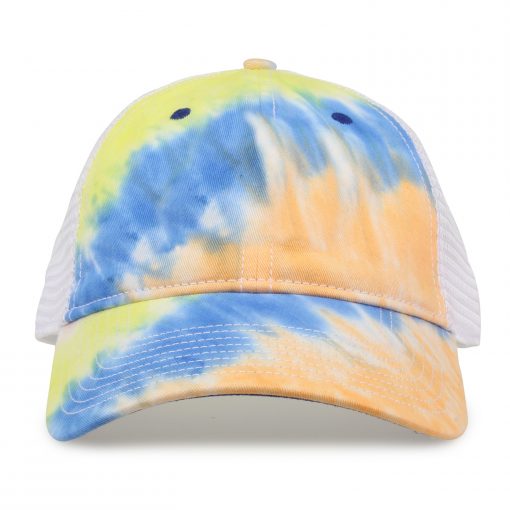 GB470 The Game Lido Tie Dyed Trucker, Custom Embroidery