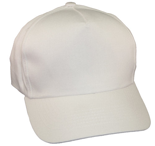 8869 Valucap Structured Five Panel Structured Plastic Tab, Custom Embroidery