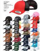 Custom Embroidery, 6606MC YP Classics Multicam Retro Trucker  Camo Hats