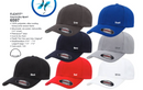 Custom Embroidery, 6597 Flexfit Cool & Dry Sport Hats