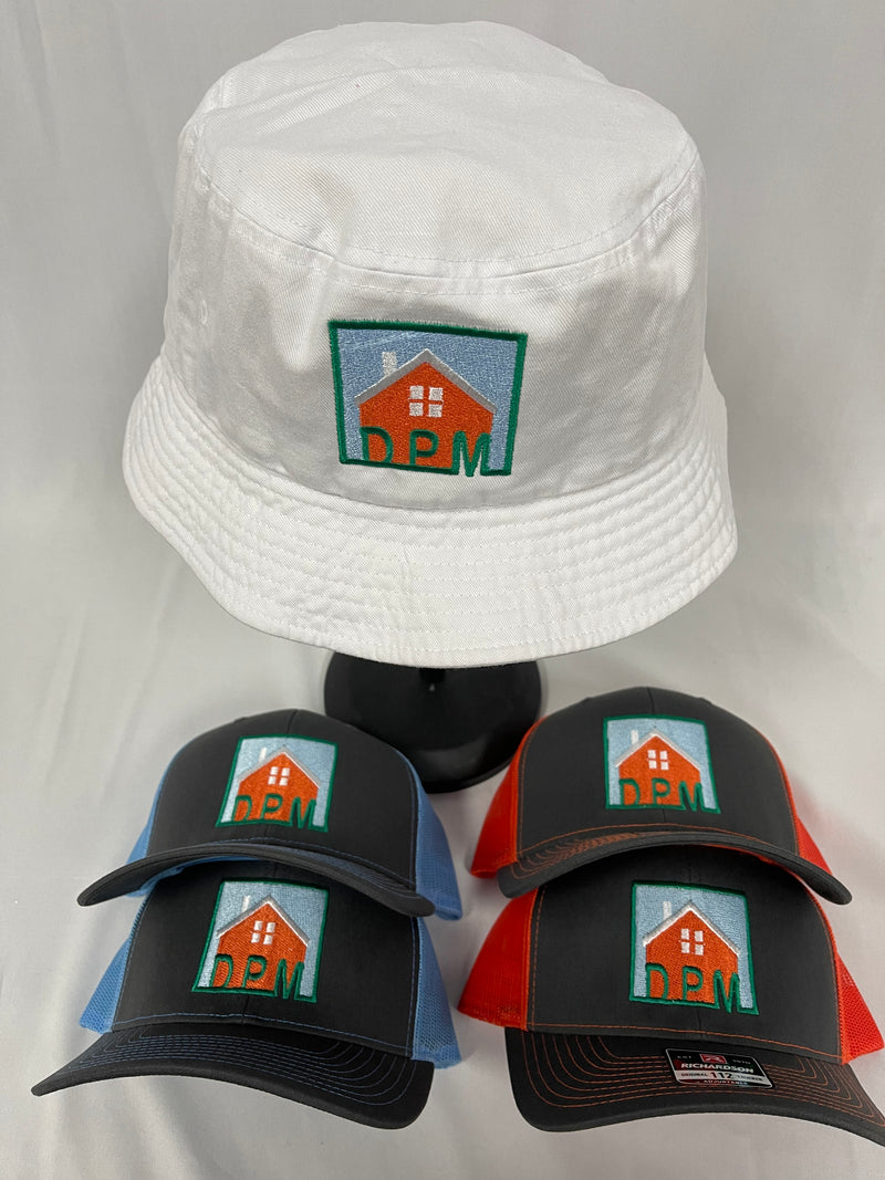 112P Richardson Trucker Hats - Custom Embroidery - Part 2 Color Hats