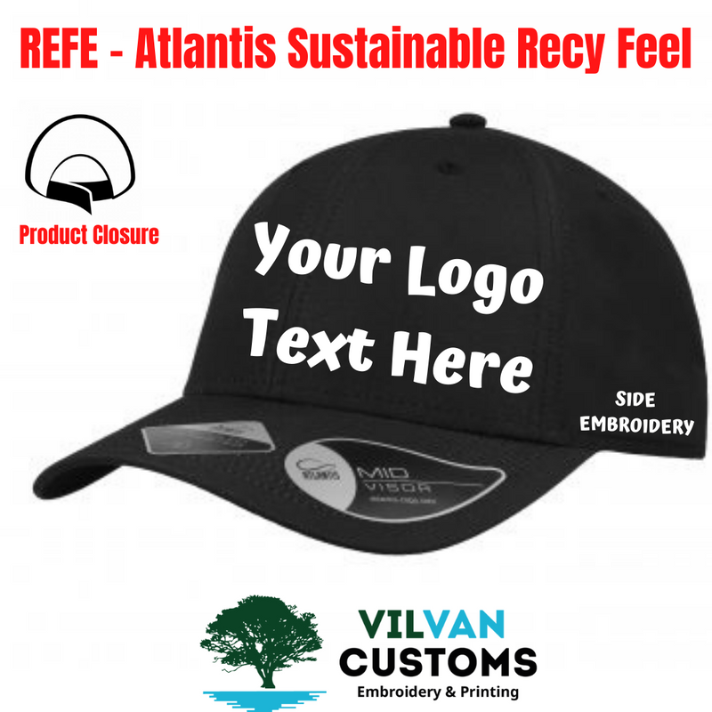 REFE – Atlantis Sustainable Recy Feel, Custom Embroidery