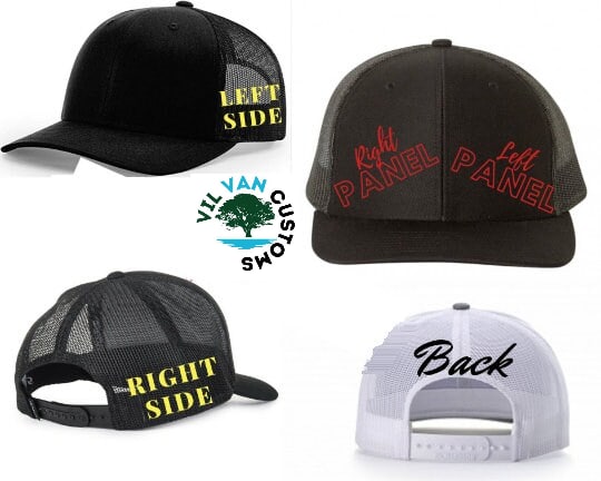 Custom Embroidered Mesh-Back Twill Trucker Cap - VC400