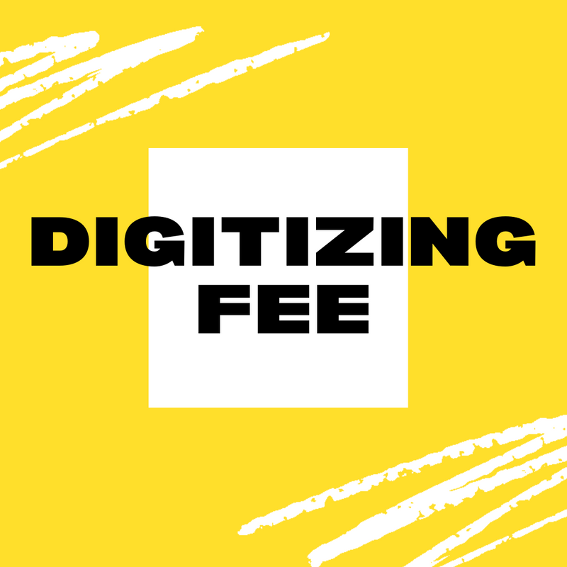Digitizing Fee  - Converting a Logo/Design into Embroidery(stitching) format