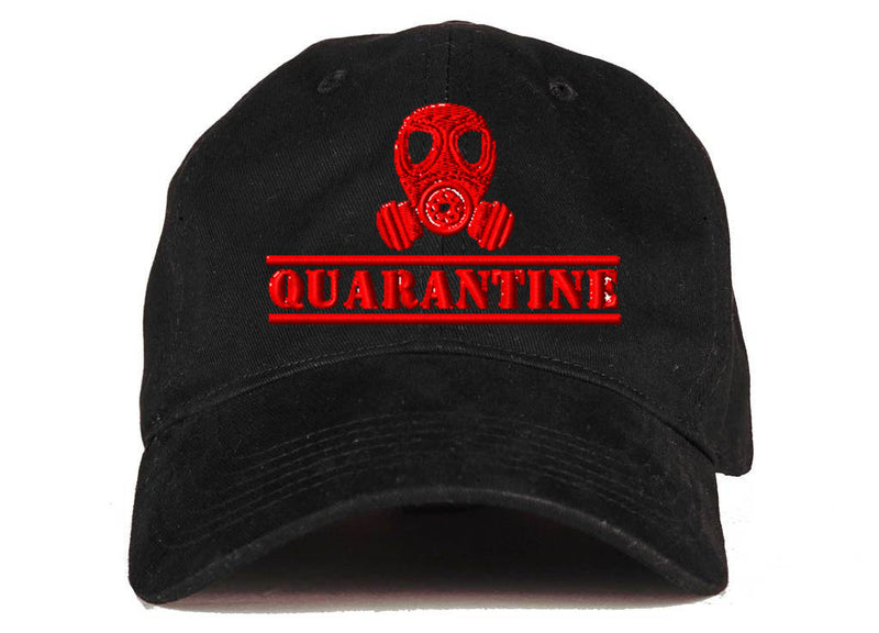 Qurantined Hat, Embroidered Adjustable Dad Hat, Quarantine Hat,  Please Keep Your Distance Hat, Anti Social Hat, Adjustable Dad, Running Cap