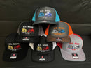 168 Richardson 7 Panel Trucker Hats, Custom Embroidery