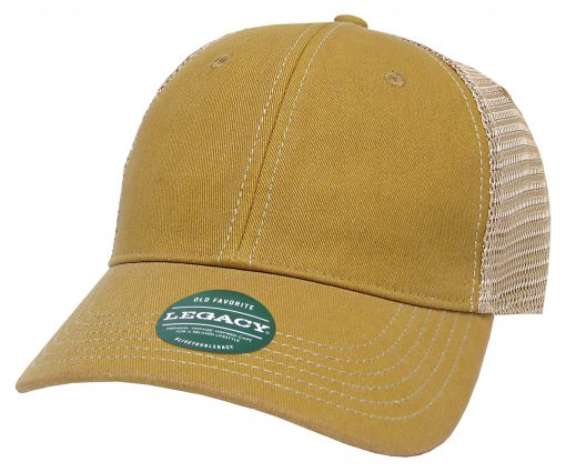 Custom Embroidery, OFA Legacy Old Favorite Camo Trucker Hats